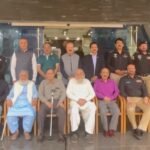 Asad Ashraf Malik and newly elected office-bearers of the AFIGP Sindh chapter in Karachi.