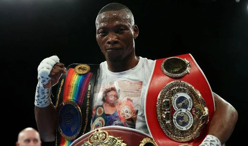 Former South African boxing champion Zolani Tete