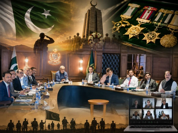 Civil awards approved for martyrs and gallantry recipients in Pakistan.