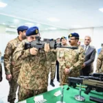 Field Marshal Asim Munir during his visit to Pakistan Ordnance Factory Wah