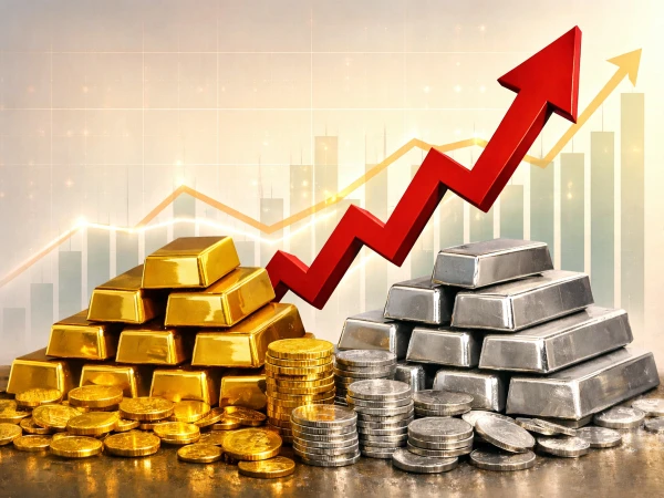 Gold and silver prices increase in Pakistan amid a rise in global gold prices