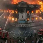 Gul Plaza in Karachi, where a judicial commission investigated the causes and response to a deadly fire tragedy