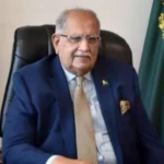 Housing Minister Riyaz Pirzada discusses PWD employees and pension issues in a Senate committee meeting
