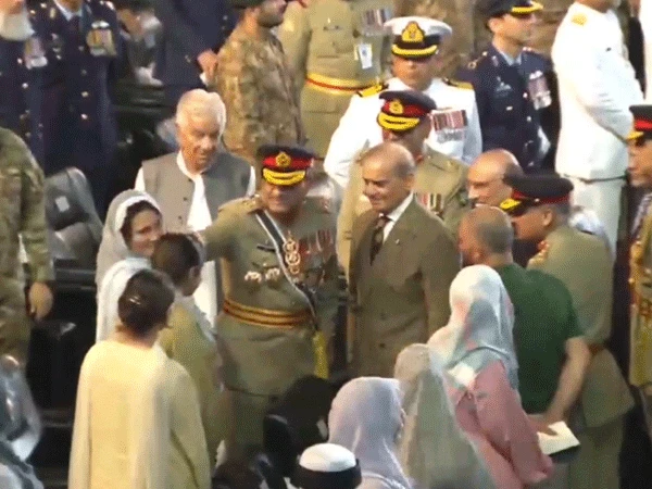 Field Marshal Asim Munir attends the Yaadgar-e-Fatah inauguration ceremony in Islamabad
