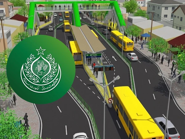 Senior Minister Sharjeel Inam Memon chairs a meeting on Karachi Yellow Line BRT project progress.