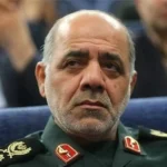 Iranian military forces amid rising tensions with the United States in the Middle East