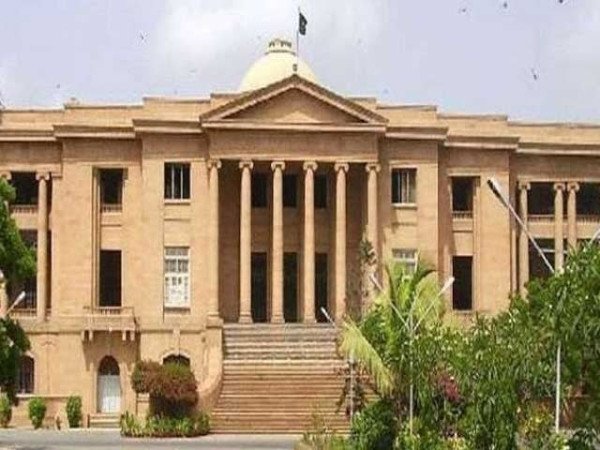 Sindh High Court building in Karachi during a hearing on K-Electric load shedding