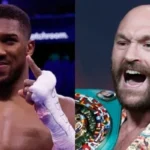 Tyson Fury and Anthony Joshua during their heavyweight boxing careers