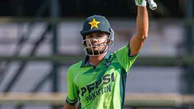 Pakistan Under 19 cricket team players preparing for the England tour.
