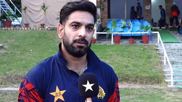Pakistan fast bowler Haris Rauf during President Trophy Grade One cricket