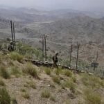 Security forces conducting counterterrorism operations in Kohat, Hangu and Thal.