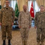 Asim Munir and military chiefs at the Makkah Defence Agreement meeting in Riyadh