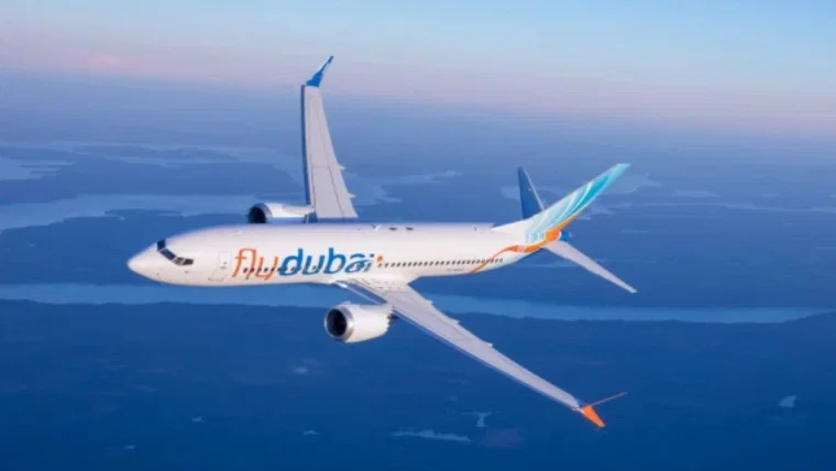 Flydubai aircraft involved in an emergency diversion to Tabuk Saudi Arabia