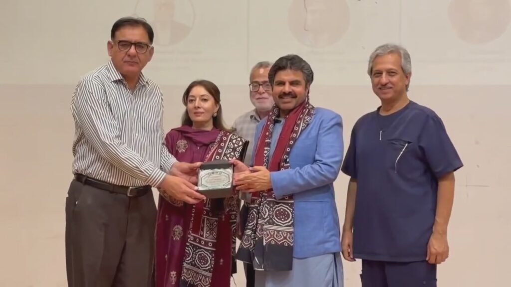 Sindh Chief Minister Murad Ali Shah during a meeting on SSU Academy