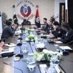 IG Sindh Javed Alam Odho reviews police reforms and digitalization at Central Police Office Karachi.