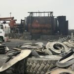 Sindh authorities take action against illegal tire pyrolysis plants in Keamari Karachi