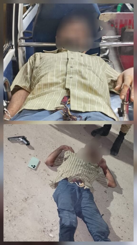 Malir police operation against armed suspects in Landhi, Karachi