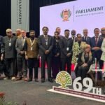 Sindh Assembly Speaker Owais Qadir Shah at the Commonwealth Parliamentary Conference in Cape Town