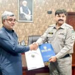 Motorway Police officials sign an MoU with a private college for education discounts