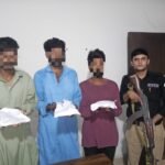 Mominabad Police arrest three suspects and recover illegal weapons in Karachi