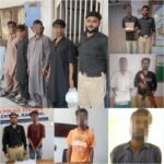Karachi police operation against gutka mawa and drug sellers in District Central