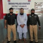 Keamari Police action against suspected drug dealer in Machhar Colony Karachi