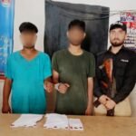Tipu Sultan Police arresting two suspects in Karachi