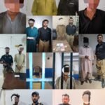 Karachi Central Police conduct operations against suspected criminals and recover drugs and weapons