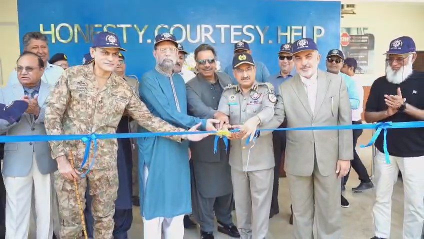 Motorway Police driving licensing facilitation center inaugurated in Karachi