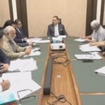 Sharjeel Inam Memon chairs a Sindh Information Department meeting