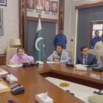 Faryal Talpur chairing a meeting on Sindh forensic lab and prosecution digitalization