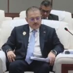 Sharjeel Memon with Hunan officials during a multilateral dialogue in Changsha, China