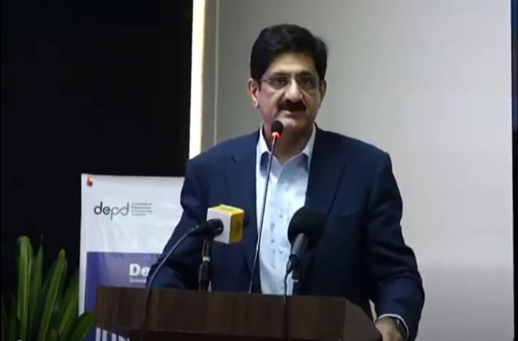Sindh Chief Minister Murad Ali Shah inaugurates digital classrooms for special children