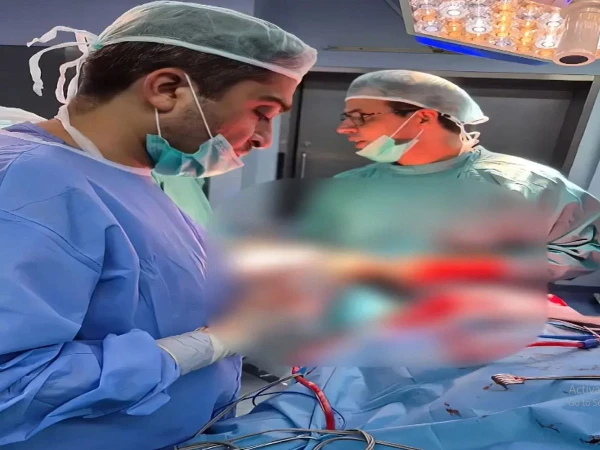 Pakistan Army medical team performing brain surgery at Gwadar hospital