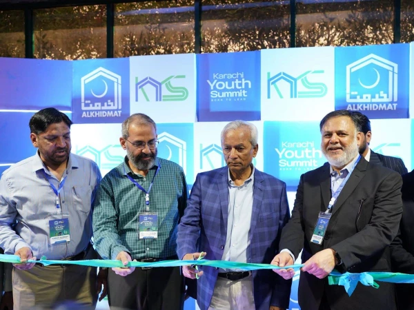 Governor Sindh Nihal Hashmi speaking at Karachi Youth Summit 2026