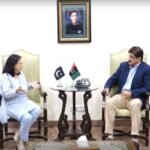 Sindh Chief Minister Murad Ali Shah meeting Gates Foundation gender equality president Anita Zaidi