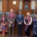 British Deputy High Commissioner Alison Blackburn meets Sindh Assembly Speaker Owais Qadir Shah in Karachi