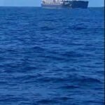 Coal carrier MV Chang Chang Nan Hai safely berthed at Port Qasim after repairs.