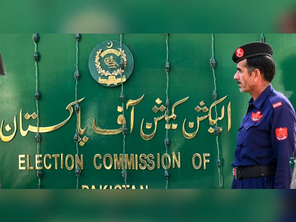 Election Commission of Pakistan building representing electoral preparations and data management.