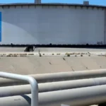 Saudi Arabia's East-West oil pipeline following a drone attack from Iraq.