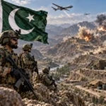 Air and drone strikes targeting terrorist infrastructure in Afghanistan under Operation Ghazab Lil Haq.