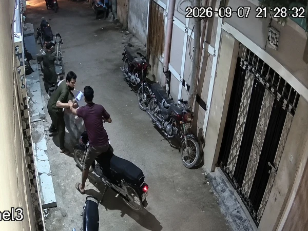 CCTV footage of a robbery attempt in Surjani Town Karachi