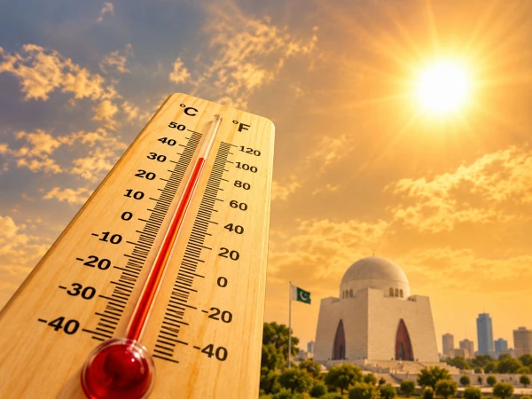 Karachi weather expected to remain hot and humid with temperatures reaching 35°C.