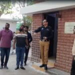 SSP Dr Muhammad Imran Khan inaugurating renovated Command and Control, IT and CRO branches in Karachi