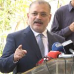 Sindh Senior Minister Sharjeel Inam Memon reviews BRT operations and discusses road excavation and traffic disruptions during Yellow Line construction in Karachi.