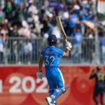 India cricket team celebrates after beating Sri Lanka in Asian Games 2026 semifinal