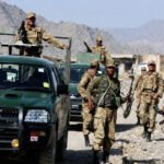 Security forces operation against militants in Washuk district of Balochistan