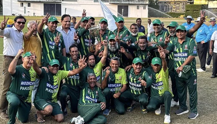 Pakistan’s veterans cricket team will not participate in the 2027 Over-50 Cricket World Cup in India due to a lack of government permission.