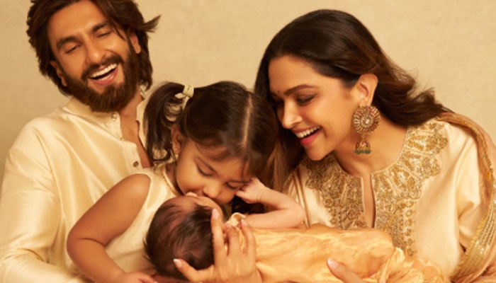 Deepika Padukone and Ranveer Singh share a family photo while announcing their second daughter’s name, Devi Padukone Singh.