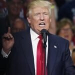 Voter Fraud announcement by US President Donald Trump offering a $1 million reward for information.